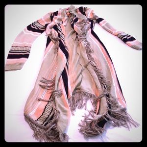 Boho summer maxi sweater